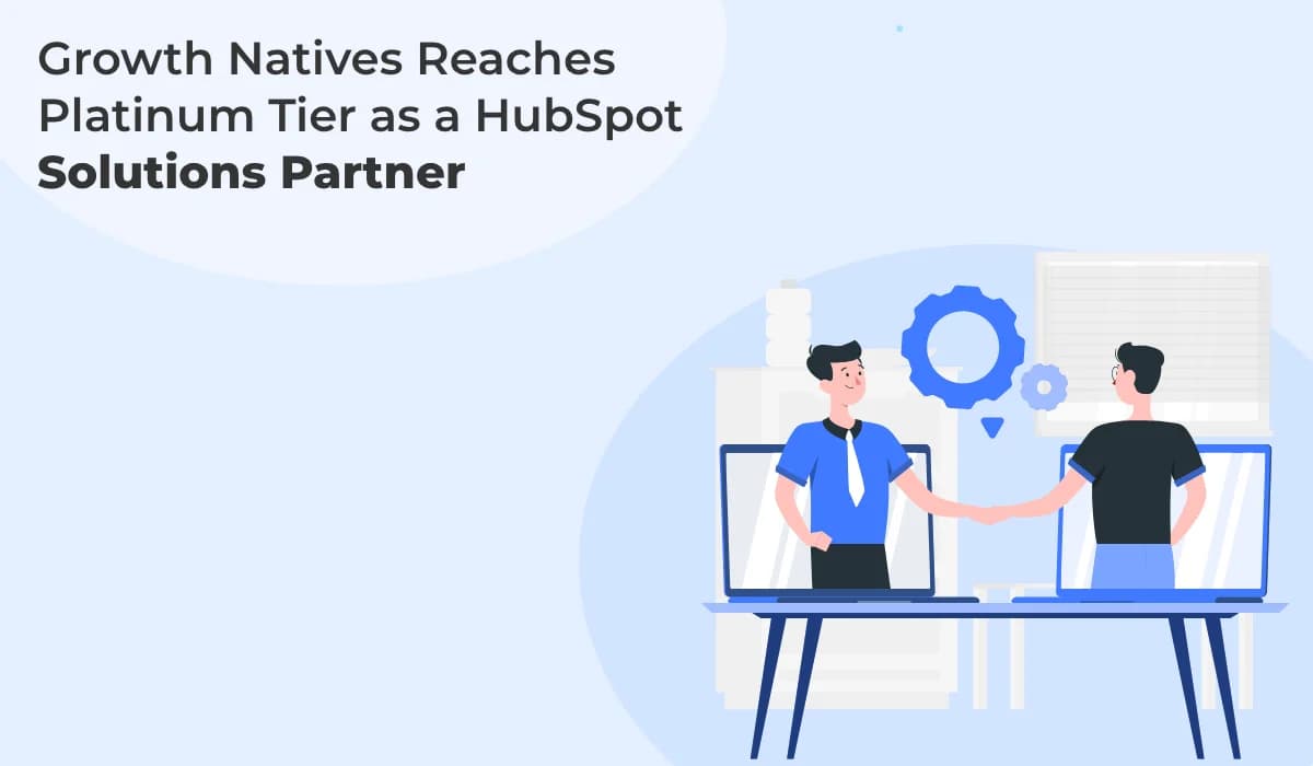Growth Natives Achieves HubSpot Platinum Solutions Partner Status